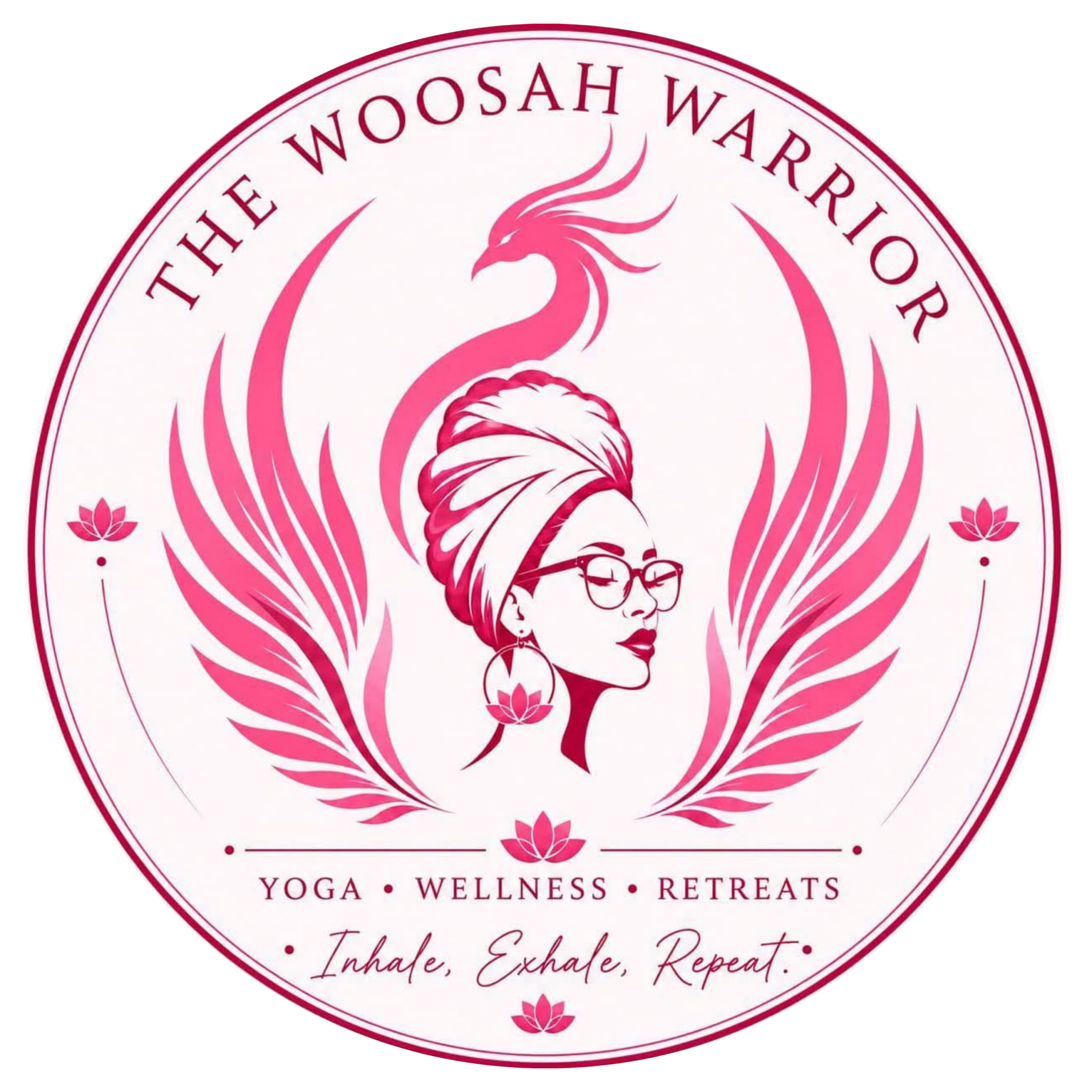The Woosah Warrior logo